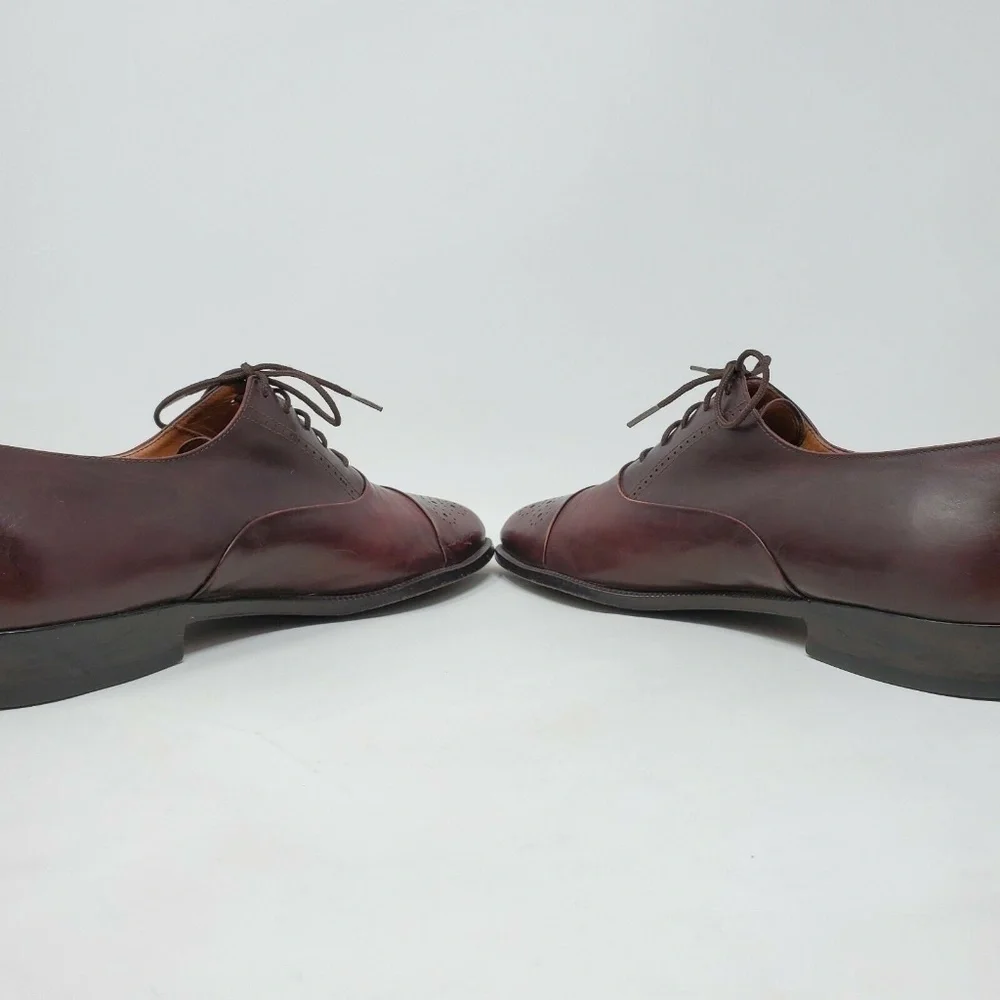 Salvatore Ferragamo Men's 8.5 D Cap Toe Shoe